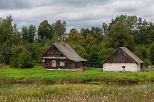 gammal Land hus foto