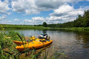 lettiska sommar landskap foto