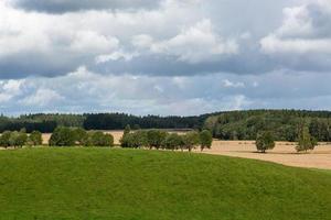 lettiska höst landskap foto