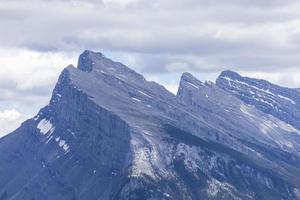 bergen runt om banff, alberta, kanada foto