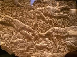 bas lättnad assyrien babylonia sumer detalj foto