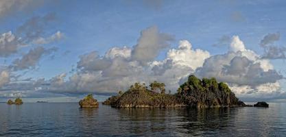 raja ampat papua enorm panorama landskap foto