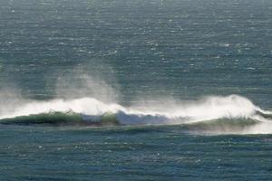 atlanten hav vågor i patagonien foto