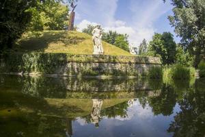 graz österrike trädgårdar av de parkera foto