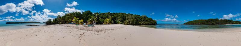 polynesien paradis kristall vatten landskap foto