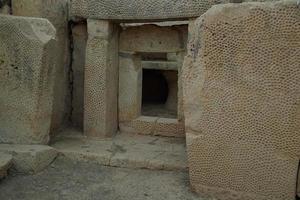 malta megalitisk tempel arkeologisk webbplats foto