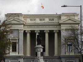 de prado museum eller museo del prado är de huvud spanska nationell konst museum i de Centrum av madrid. foto