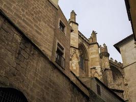 toledo katedral kyrka medeltida gammal stad, Spanien foto