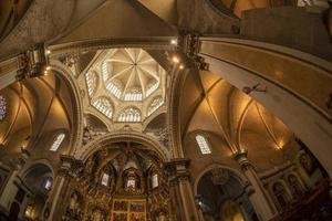 valencia Spanien gotik katedral kyrka, 2022 foto