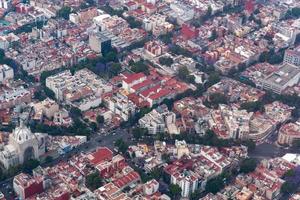 mexico stad antenn se stadsbild panorama foto