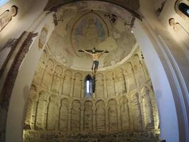 gammal moské av bab al-mardum eller hermitage av cristo de la luz. historisk stad av toledo. spanien, 2022 foto