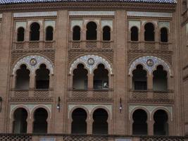 madrid torg de toros tjur stridande historisk arena las ventas foto