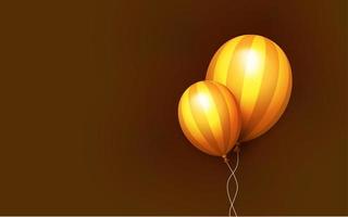 ballong bakgrund. födelsedag hälsning design. födelsedag firande foto