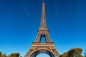 Turné eiffel paris torn symbol stänga upp detalj foto
