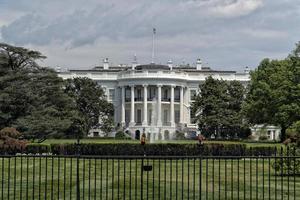 vitt hus i Washington DC foto