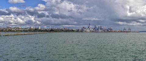 auckland ny zealand stadsbild se panorama foto