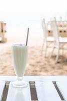 vanilj milkshake smoothie foto