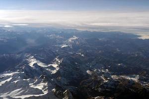 alps antenn se panorama landskap foto