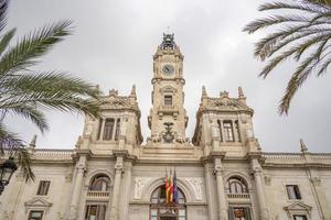 valencia historisk stad hall byggnad foto