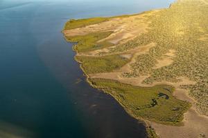 mogote halvö la paz baja kalifornien sur mexico antenn se foto