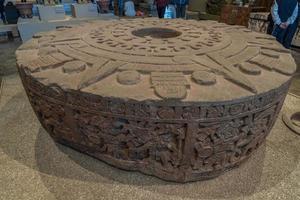 mexico stad, mexico - januari 31 2019 - mexico stad antropologi museum foto