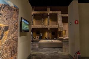 mexico stad, mexico - januari 31 2019 - mexico stad antropologi museum foto