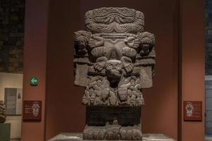 mexico stad, mexico - januari 31 2019 - mexico stad antropologi museum foto