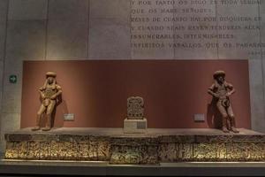 mexico stad, mexico - januari 31 2019 - mexico stad antropologi museum foto