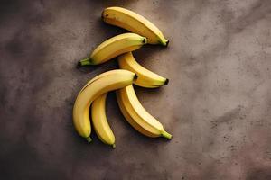 färsk bananer topp se foto