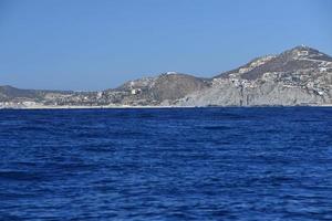 cabo san Lucas se från pacific hav foto