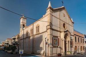 porto palo sicilien kyrka svärdfisk väder vindflöjel foto
