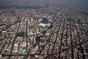 mexico stad antenn se stadsbild panorama foto