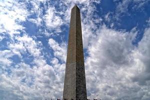 Washington minnesmärke obelisc monument i dc foto