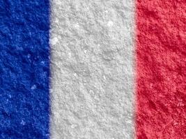 de franska flagga textur som bakgrund foto