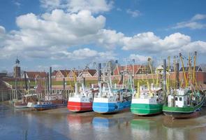 hamn av Ditzum i öst frisia på norr hav ,Tyskland foto