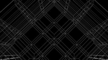 svart trådmodell geometrisk strukturera bakgrund foto