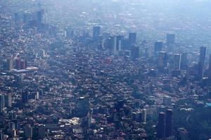 mexico stad antenn se stadsbild panorama foto