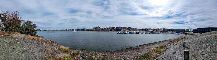 karlskrona är en hamn stad i de sydlig svenska provins av blekinge foto