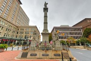 soldater och sjömän monument - Lancaster, Pennsylvania foto