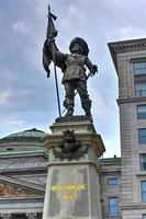 maisonneuve monument - plats d'armes - montreal foto