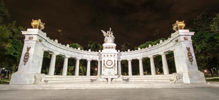 monument till benito juarez i mexico stad foto