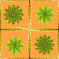 tropisk exotisk växt löv, sömlös bakgrund för textil- och tyg design foto