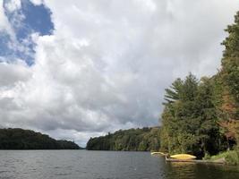 naturlig sjö landskap foto