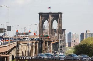 brooklyn bridge, new york, usa foto
