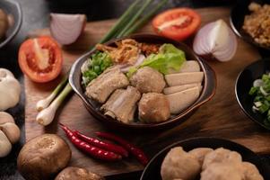 guay jap thailändsk mat foto