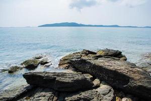 havet vid Khao Laemya National Park, Thailand foto