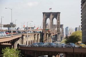 brooklyn bridge, new york, usa foto