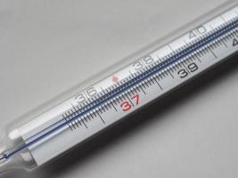 kropp temperatur termometer foto