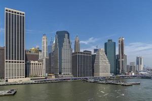 New York City Manhattan Flygfoto foto