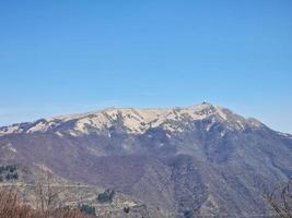 astronomisk observatorium på italiensk alps appennini foto